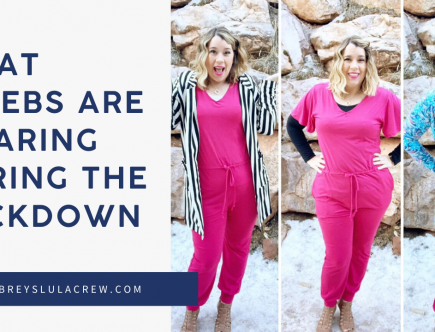 What celebs are wearing during the lockdown